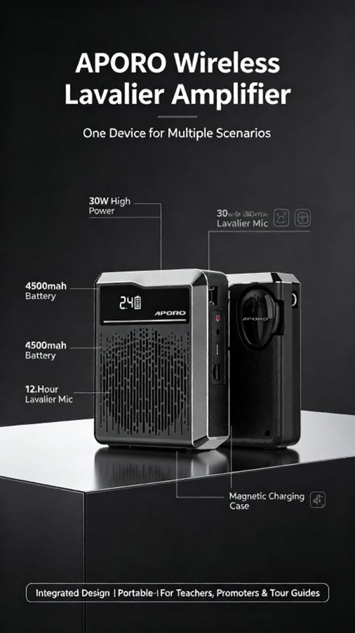 New product: T50 wireless lavalier Amplifier